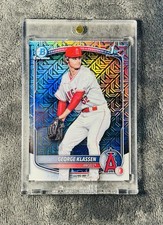 George Klassen 2025 Bowman Chrome 1st Mojo Rookie Refractor
