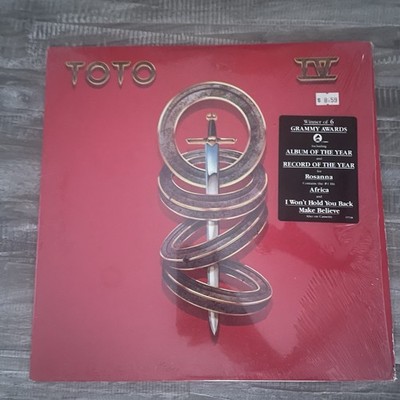 Toto IV 1982 LP Original Shrink & Inner Sleeve VG Vinyl Rosanna HYPE