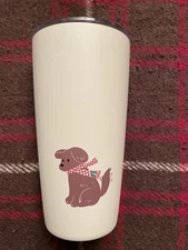 Starbucks MiiR 2025 Holiday 2025 Puppy Dog Tumbler White 16oz New In Hand