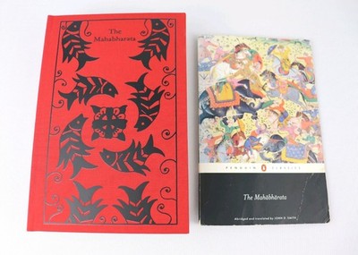 The Mahabharata John D Smith Penguin Classics Handmade Rebound Custom Clothbound