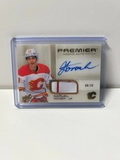 2024/25 Premier Hockey GOLD Rookie Patch Auto /25 Samuel Honzek