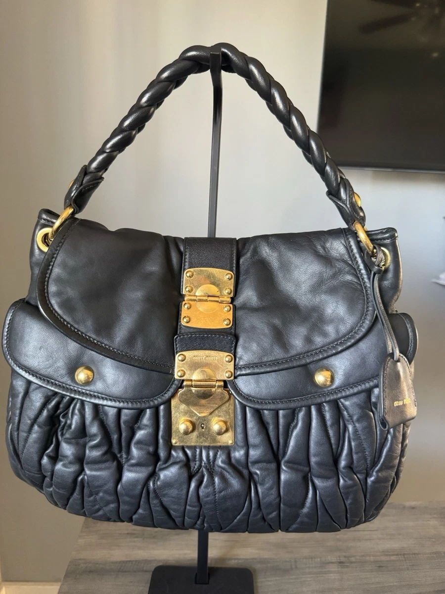 Miu Miu Black Bags & Handbags for Women for sale | eBay