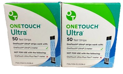 100 One Touch Ultra Test Strips~Exp~10/31/26~$35.99~FREE SHIP IN US  NEW  