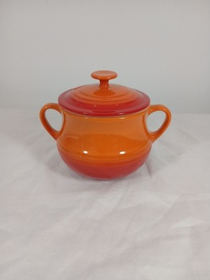 Le Creuset Steingut Bohnentopf Suppe Auflaufform mit Deckel 0205