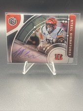 2022 Panini Elements - Steel Signatures Plates & Patches Sam Hubbard Silver /79