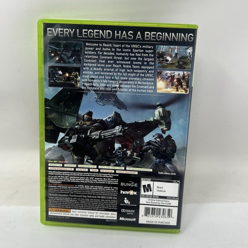 Halo Reach Xbox 360 New Microsoft Company Store Employee Purchase Video Game - Picture 2 of 7