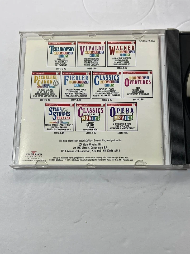 RCA Victor Overtures CD Classical Music HIRSCHELED 5 Foto 3 de 4