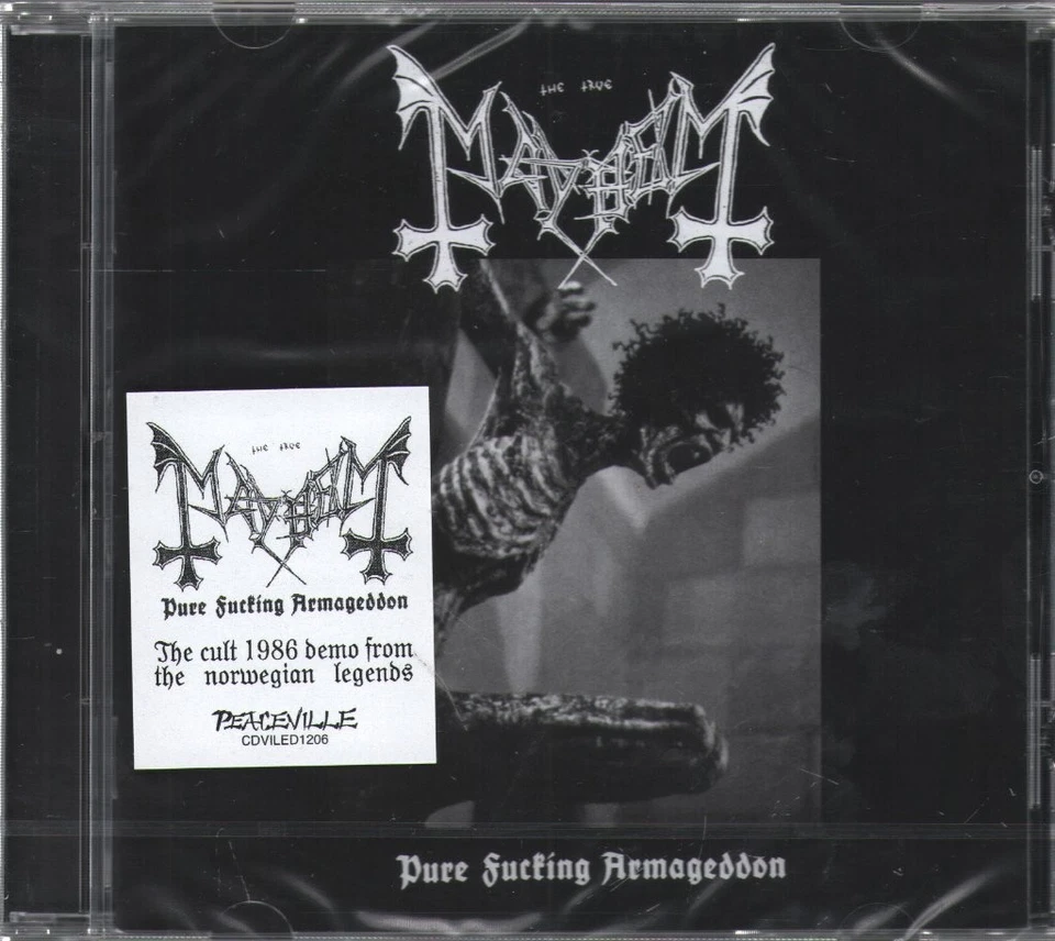 Mayhem Pfa Demos CD Europa Peaceville 2024 Neuauflage CDVILED1206