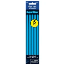 Amscan 8" Blue Glow Sticks, Party Accessory