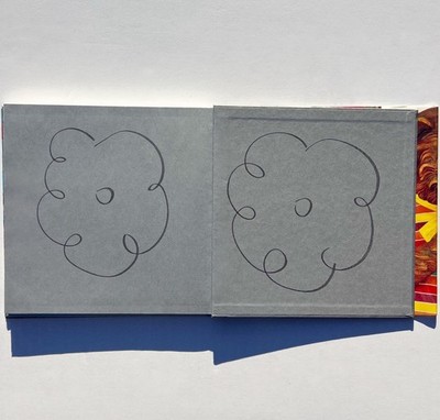 SIGNED JEFF KOONS BOOK W/4 ORIGINAL DRAWINGS 1ST EDITION MCA CHICAGO