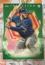 2019 Topps Inception - Danny Jansen #99 Green (RC)