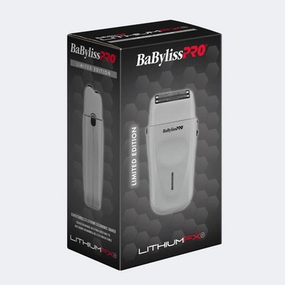 BaByliss  LithiumFX+ Gray Double Foil Cordless Professional Shaver  FXFS573GY