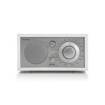 Tivoli Audio Bluetooth Radio Lautsprecher Model One BT Silber-Weiß M1BT-1770-JP
