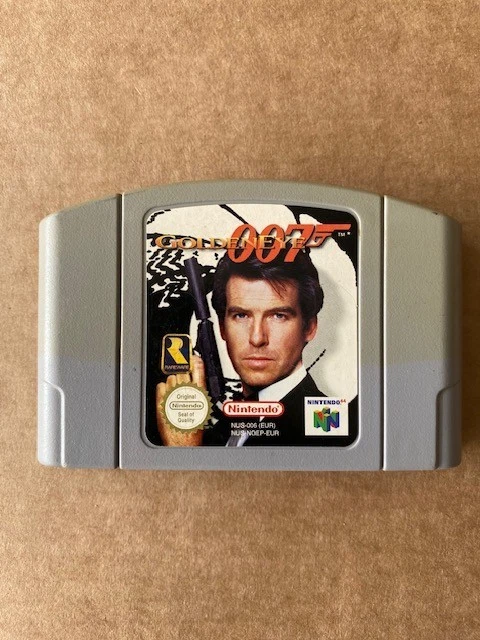 N64 GOLDENEYE GAME TESTED AND WORKING NINTENDO 64 - Image 1 of 1