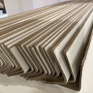 44 V-Board 2 X2 L Pallet Corner Guard - Cardboard Edge Protectors, 47” Length