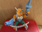 Triceratron 1990 TMNT Playmates Figure Complete Vintage Nice