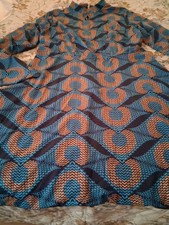 Target Kjole/Finn Geometric Keyhole Front Ruffle L/Sleeve Sz. L Fit & Flare...