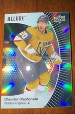 2023-24 Upper Deck Allure - Chandler Stephenson Black Rainbow Insert Knights