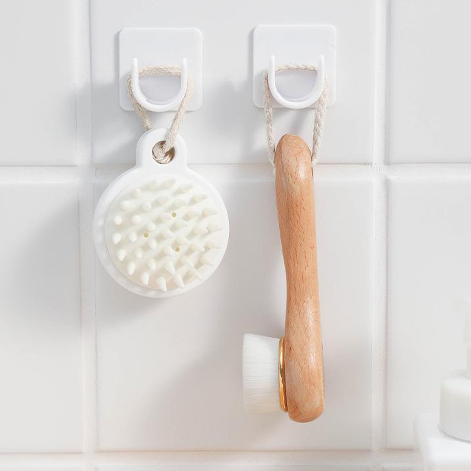 Secure Closet Rod Holders Prevent Falling For Wardrobe
