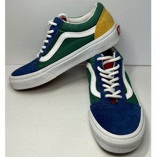 Vans Old Skool Colorblock Yacht Club Skate Shoes Men's Size 4.5 Women's 6 Blue