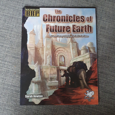 Basic Roleplaying BRP: Die Chroniken der zukünftigen Erde - Sarah Newton - RPG Buch