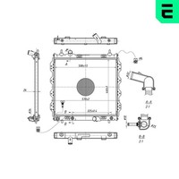 ERA MotorküHler WasserküHler 673305 FüR Chrysler PT Cruiser