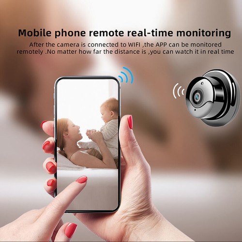 Mini Home Camera Wireless Wifi Camcorder HD 1080P DVR Night Vision - Picture 4 of 10