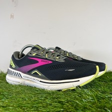 Brooks Trainers Size 8 Women's Black Adrenaline GTS 23 Walking Running Shoes