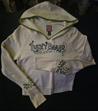Very rare vintage Lucky Brand Y2K Hoodie Medium