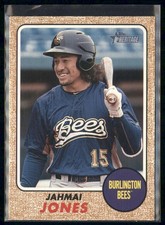 2017 Topps Heritage Minor League Edition - Jahmai Jones #187 (RC)