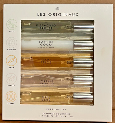 Le Monde Gourmand 501 Les Originaux Perfume Gift Set - 5 0.23 Oz Assorted Scents