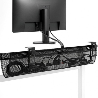 Unter Schreibtisch Kabelmanagement Netz 91cm Clamp On Wire Organizer VIVO DESK-AC36MH