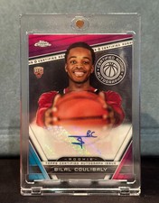 Bilal Coulibaly #CRA-BC (RC) 2023-24 Topps Chrome - Certified Rookie Autographs