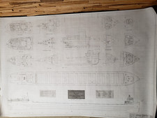 S.S. Edmund Fitzgerald-Hull No. 301 (Shipbuilder's Blueprints) Archer Co. (New)