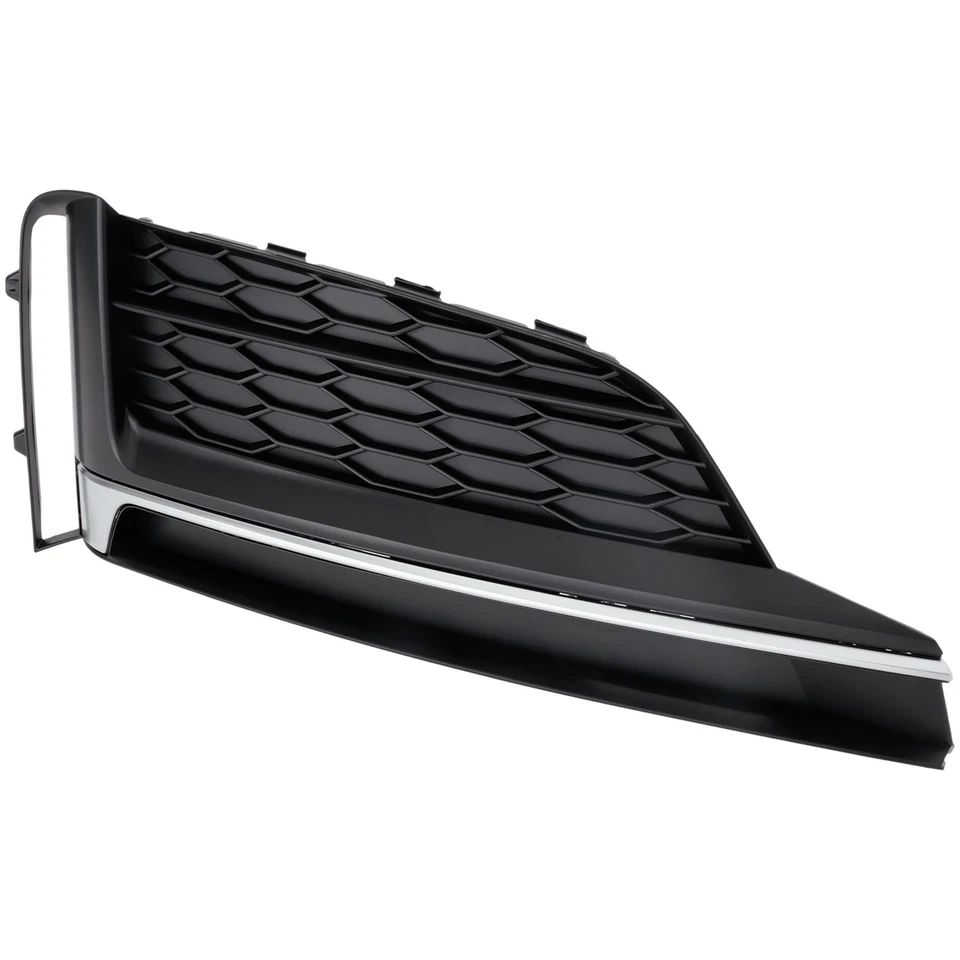 Set of 2 Fog Light Covers Front Driver & Passenger Side Left Right for Audi Pair Foto 2 de 4