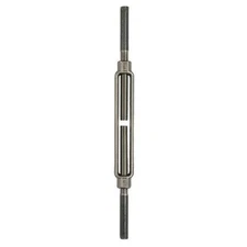 Chicago Hardware 04134 8 Turnbuckle, Stub End, 5/8 X 6 In