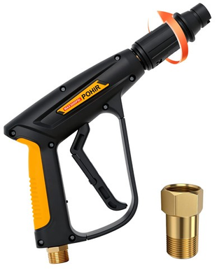 #ad Pressure Washer Gun 3000PSI with Spray Nozzle Adjustable and M22 14mm 15mm Fi... $27.55