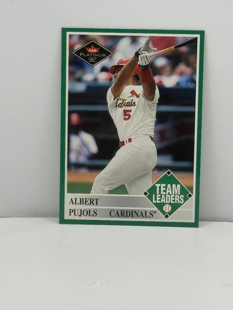 Fleer Albert Pujols Rookie Baseball Sports Trading Cards