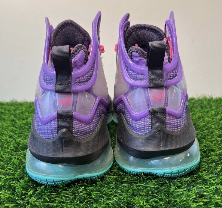 Nike LeBron 19 XIX DJ Bron Purple Emerald Wild Berry Size 8  display picture 2