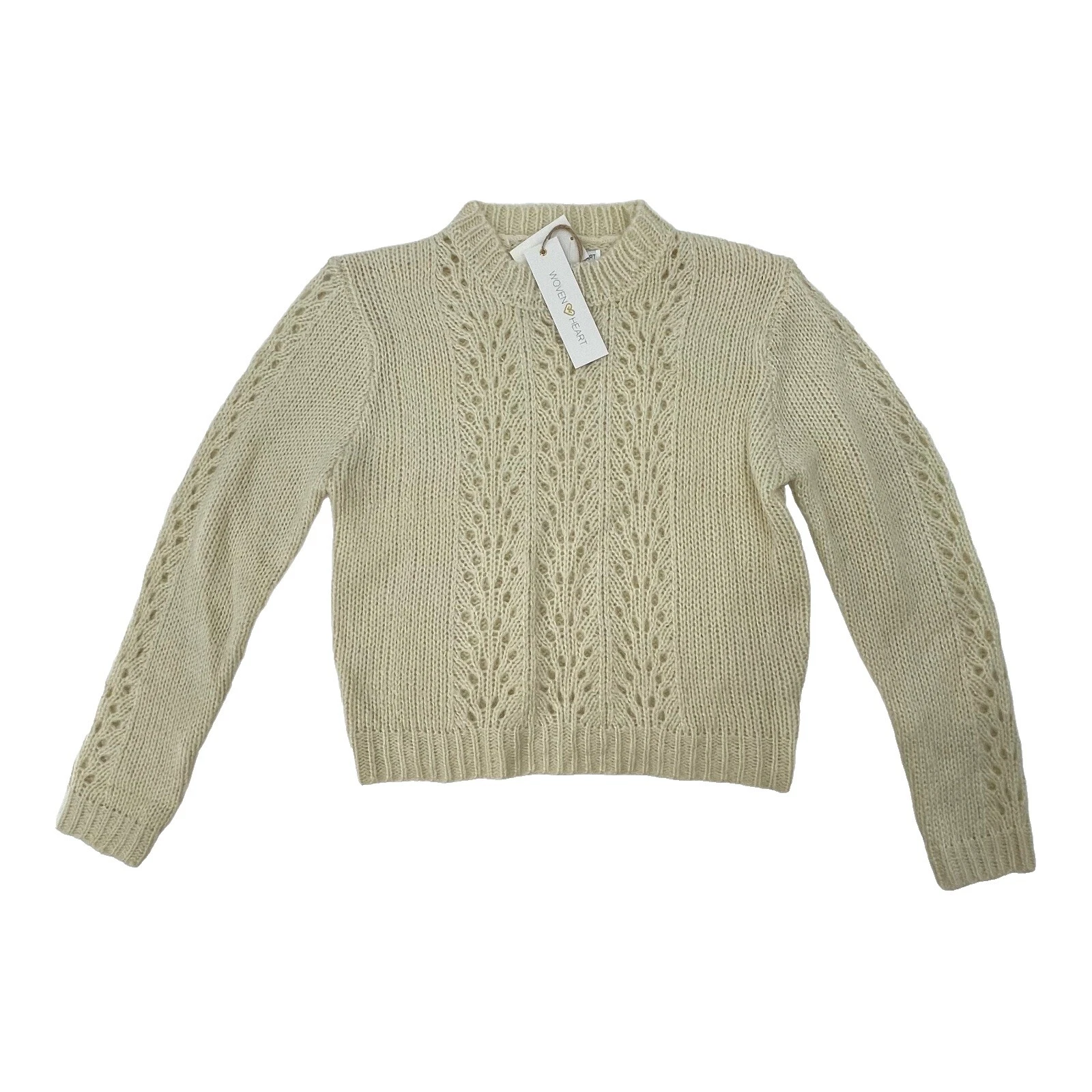 Tamaño Regular Floral De Algodón Talla XS Suéteres para mujer