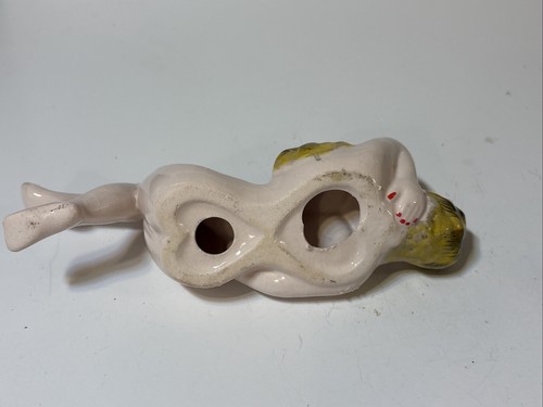 Vtg Naughty Naked Lady Boobs Breasts Salt Pepper Shakers Japan? Full Body 7” - Picture 7 of 7