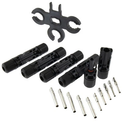 5 Paar Solarstecker 2,5mm²-6mm² Solar Stecker Buchse Kupplung Kabel PV