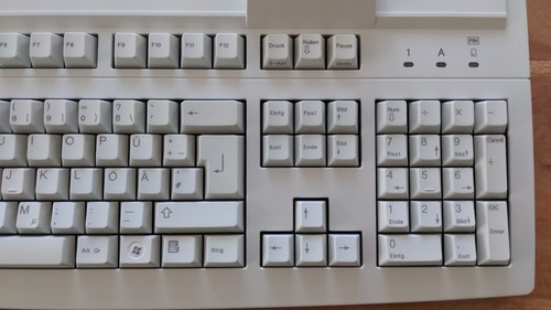 Cherry G80 1502-LQEDE MediChip II | Tastatur Keyboard | MX Black | NEU - Bild 4 von 9