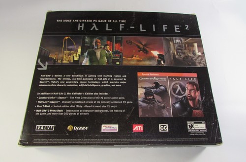 Half-Life 2: Collector's Edition (PC, 2004) HL2 VERY RARE BRAND NEW OPEN BOX - Picture 23 of 24