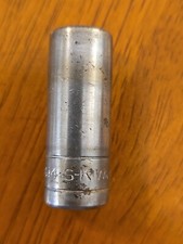 Vintage S-K Wayne 40414 7/16 Socket Made in USA. R6
