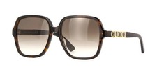 Gucci GG1189S Dark Havana/Brown Shaded 003 Sunglasses
