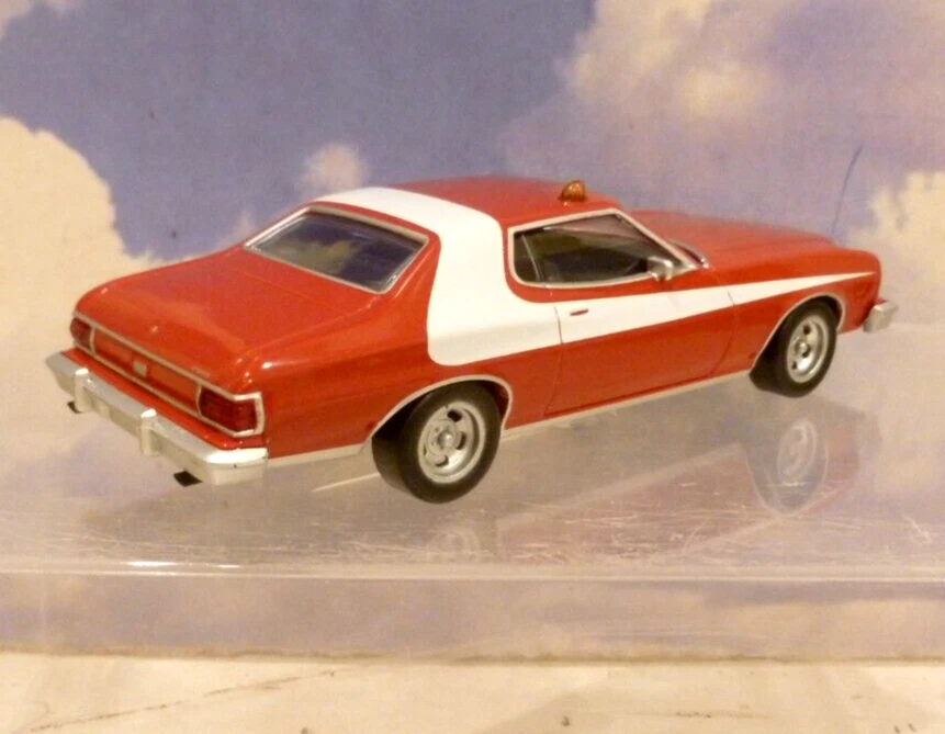 NOREV DIECAST 1/43 1976 FORD GRAN TORINO IN RED & WHITE "STARSKY & HUTCH" - Image 2 of 4