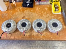 USED POWERTRONIX AA-06776 TRANSFORMER PRIM 208V 50/60Hz SEC 120V FREE SHIPPING