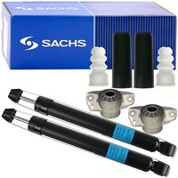 2X Sachs StoßDäMpfer + Service-Kit + Domlager Hinten FüR Audi A6 C7 A7 4GA