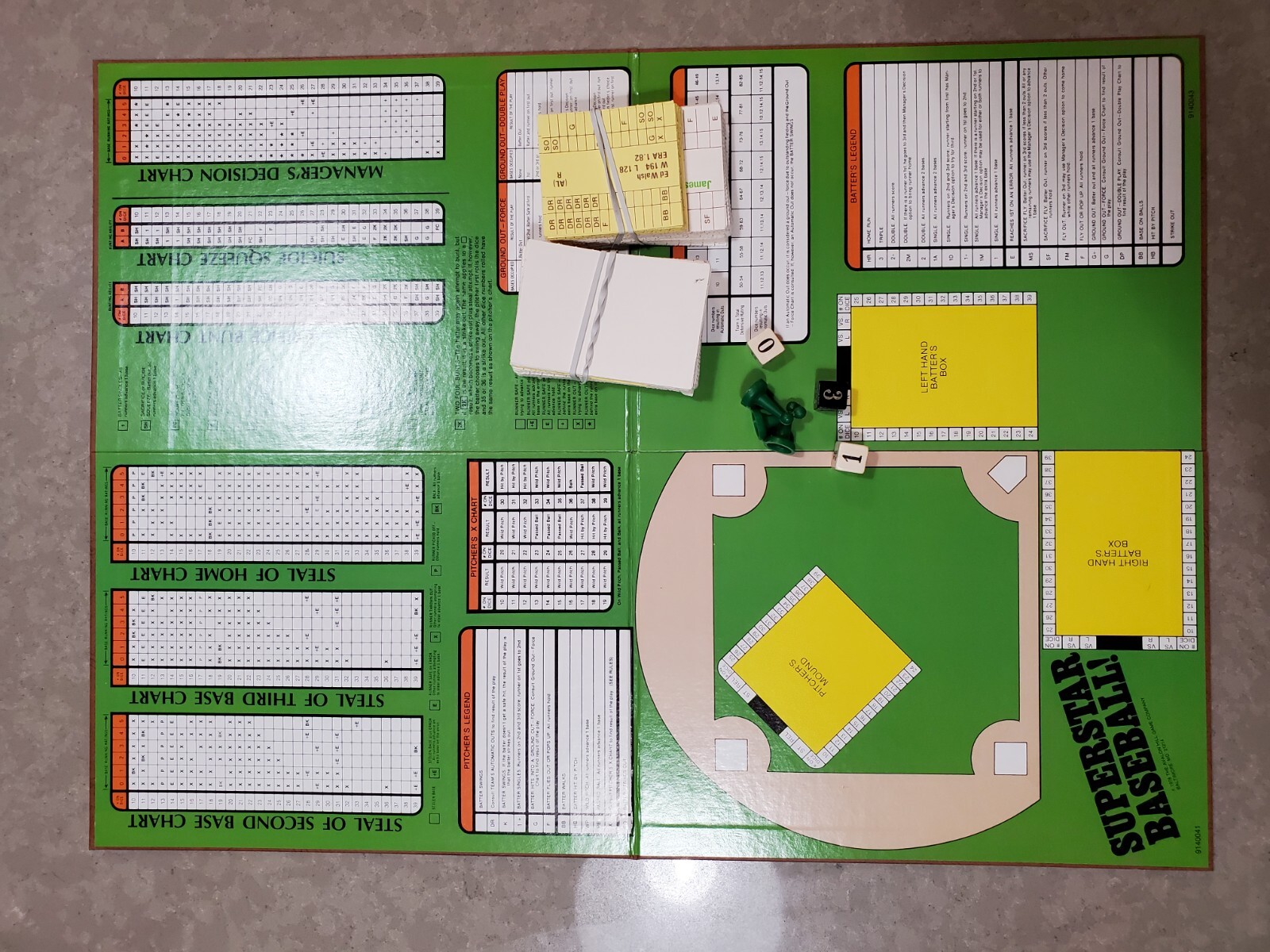 RARE Avalon Hill Sports Illustrated 1978 Superstar Baseball Board Game